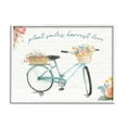thumbnail image 5 of Stupell Industries Plant Smiles Harvest Love Phrase Floral Basket Bicycle, 14 x 11,Design by Beth Grove, 5 of 5