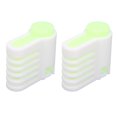 thumbnail image 2 of 2Pcs DIY Cake Bread Cutter Tool with Stainless Steel Spring, Adjustable Thickness for Home Kitchen, Bakeries, Shops, Restaurants, 2 of 8