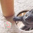 thumbnail image 4 of 3 piezas de pelotas para rascar para gatos, juguetes para rascar para gatos en interiores, bolas de peluche con campana incorporada, 4 of 6