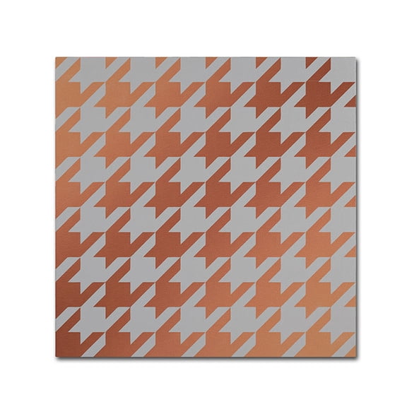 Trademark Fine Art "Xmas Houndstooth 4" Canvas Art by Color Bakery