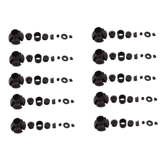 Accesorios para Sombrilla de Patio Exterior Accesorios de PláStico de 4 Pilares de Hueso Bandeja para Sombrilla Chasis BalancíN Partes de Sombrilla