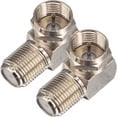 thumbnail image 1 of LNGOOR 90 Degree Adapter  Extend Rg6 Coaxial Cables  Wall Mounted Tvs Connector  Manage Cables Efficiently  Tight Space Installation  Protect Input Jack  Directtv And Dish Network, 1 of 6