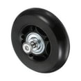 thumbnail image 5 of Uxcell Replacement Luggage Wheels 64x18mm Suitcase Wheel Repair Kits 2 PU Bearing Wheels for Trolley Bag, Inline Skate, 5 of 5