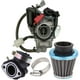 Photo 1 of 150cc Carburetor for GY6 4 Stroke Engines Electric Choke Motorcycle Scooter 152QMJ 157QMI with Air Filter Intake Manifold