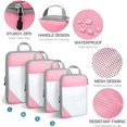 thumbnail image 7 of Livhil 6 Set Compression Packing Cubes for Suitcases, Packing Cubes for Travel Luggage Organizer Women, Pink, 7 of 7