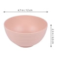 thumbnail image 2 of QUMIIRITY 4pcs Household Tableware Plastic Assorted Color Family Mealtime, 2 of 8