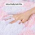 thumbnail image 5 of JakoliveWhite pink Checkered Rug， 5x7ft， Thick Fluffy Plaid Area Rug, Anti-Slip Design for Bedroom, Living Room, Girls’ Space, Nursery & Dorm, Soft Indoor Floor Mat, 5 of 8