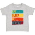 thumbnail image 3 of Inktastic DJ Eat Sleep DJ Repeat Music Boys or Girls Toddler T-Shirt, 3 of 5