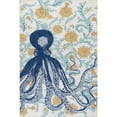 thumbnail image 4 of nuLOOM Noori Coastal SplashGuard Machine Washable Area Rug, 5' x 8', Noori Blue, 4 of 11