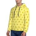 thumbnail image 3 of Naloa Cheese 1 Men's Casual Hooded Collar Drawstring Hoodies Pullover Sweatshirts Casual Long Sleeve Shirts-Small, 3 of 7