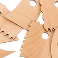 thumbnail image 4 of BRIGHTFUFU 7pcs Sculpting Tools Wood Beige Smoothing Tools for Handmade Crafts, 4 of 8