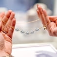 thumbnail image 4 of Miangastore 90pcs Diy Jewelry Making Beads Spacer Beads Loose Beads Inlaid with Rhinestone, 4 of 9