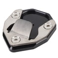 thumbnail image 2 of Motorcycle Kickstand Pad, Easy To Use Motorcycle Foot Side Stand Plate Safe Footing Improved Stability  for SCRAM 411 2021 To 2024, 2 of 7