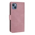 thumbnail image 5 of PU Leather Wallet Case for iPhone 14 Plus, Detachable Wrist Hand Strap Magnetic Clasp Flip Folio Cover with Card Slots Cash Holder Kickstand Soft Silicone Shockproof Anti-Scratches Case,Pink, 5 of 8