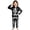 v-269Black289, variant on CAIVO Child 2 Piece Pajama Set Halloween Print Girls Sleepwear O-Neck Long Sleeve Tops And Pants Cozy Halloween PJ For Little Girls Soft Breathable