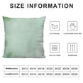 thumbnail image 5 of Creowell  Mint Throw Pillow Cushion Cover, Blurry Abstract Background Shady Pastel Toned Modern Watercolor Murky Image, Decorative Square Accent Pillow Case, 5 of 5