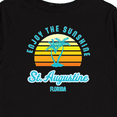 thumbnail image 4 of Inktastic Summer Enjoy the Sunshine St. Augustine Florida in Blue Boys or Girls Long Sleeve Toddler T-Shirt, 4 of 5