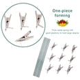 thumbnail image 4 of Injueey 32 unidades/juego de pinzas de flores falsas de Navidad para el hogar y la Oficina, abrazaderas de flores artificiales, Kit surtido de Kits de decoración para fiestas Injueey HA070678-00, 4 of 6