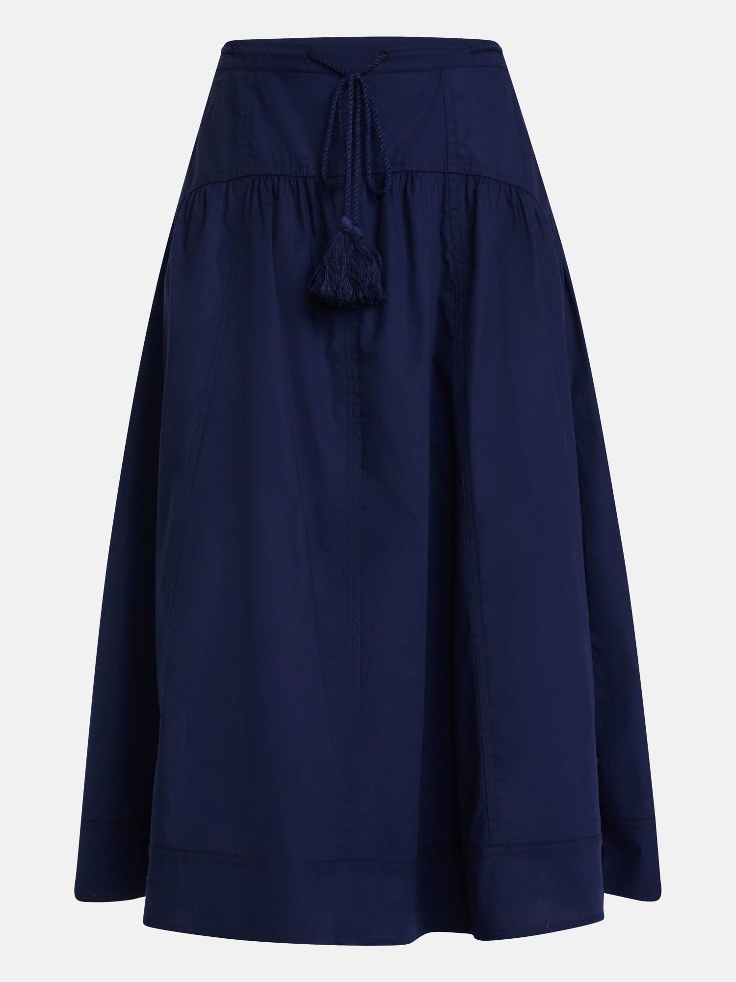Scenario Women's and Women's Plus Tie Waist Midi Skirt, Sizes XS-4X