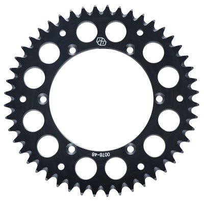 Primary Drive Rear Aluminum Sprocket 48 Tooth Black for KTM 450 XC-F 2006-2009
