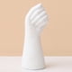thumbnail image 1 of Jarrón de flores en forma de mano, decoración del hogar, jarrón creativo para mesa de comedor, oficina (blanco), 1 of 5