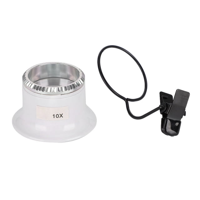 Watch Magnifying Tool, Watch Magnifying Glasses Easy To Wear Watch Repair Magnifier, 10X Clip-On For Clock Jeweller