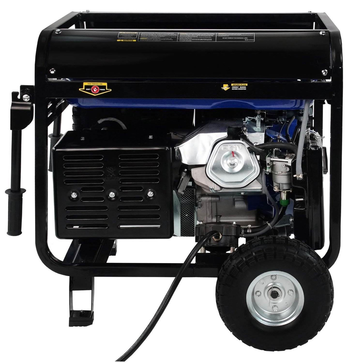 DuroMax XP10000EH 10,000 Watt Portable Dual Fuel Gas Propane Generator - image 4 of 9