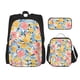 thumbnail image 1 of Fotbe Watercolor Wildflowers Set Escolar 3 en 1 para Niños - Mochila Duradera con Lonchera Aislante y Estuche para Lápices - Mochila Escolar para Niños y Niñas, 1 of 7