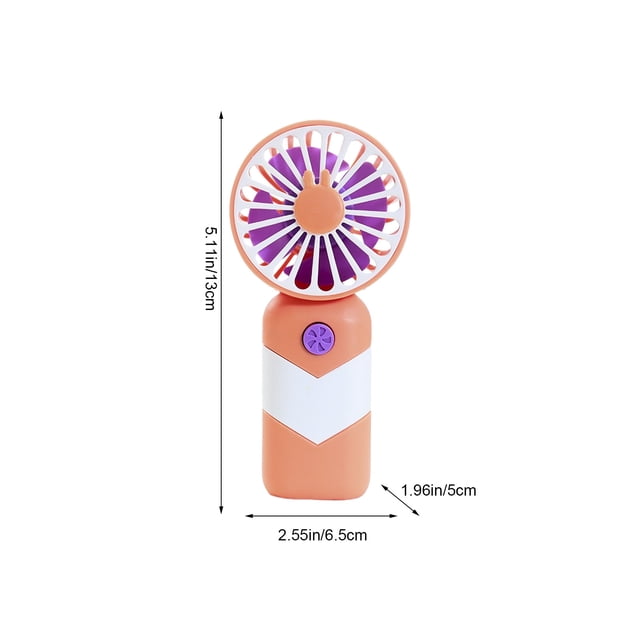 Ohufall Quiet Portable Rechargeable Handheld Fan Mini Cooling Fan For Student Dorm Home Outdoor And Gift