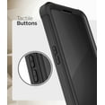 thumbnail image 2 of Encased Falcon Armor Designed for OnePlus 9 Case with Screen Protector, Protective Full Body Cover with Built-in Screen Guard (Black), 2 of 6