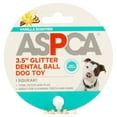 thumbnail image 4 of ASPCA Vanilla Scented Glitter Dental Ball, 3.5", Orange, 4 of 4