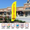 thumbnail image 6 of Flooring Sign feather flag Pole kit for Outdoor by Mavis | 15 FEET Tall Polyester Banner Flag Pole Mount with Cover for Easy Hang | HD Print Swooper Flags to Advertise Furniture Business, 6 of 7