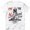 Black D, variant on Men's White Graphic T-Shirt, Nod Rip Streetwear Graffiti Crown Print Short Sleeve Crew Neck Tee for Summer Casual Wear,3XL,Black C