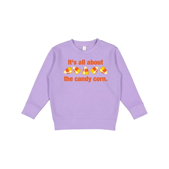 Inktastic All About the Candy Corn Toddler Sweatshirt