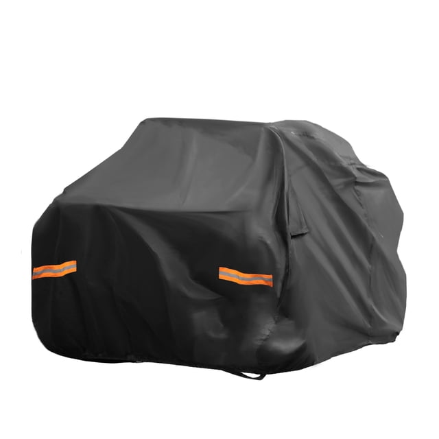 Funda para ATV para Honda TRX450R Impermeable Funda para Cuatrimotos de 4 Ruedas para Honda TRX450R Protección de Almacenamiento al Aire Libre Sol Lluvia Tela Oxford 210D-PU Negra