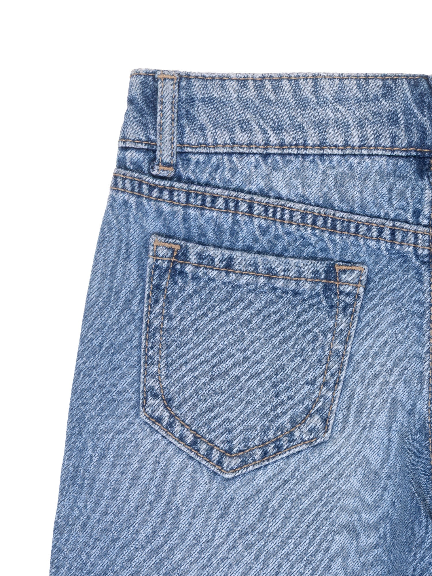 Wonder Nation Girls Easy Straight Leg Jean, Sizes 5-18