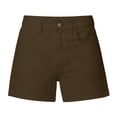 thumbnail image 5 of jjayotai Bermuda Shorts for Women Low Waisted Stretchy Shorts Straight Leg Loose Fitted Shorts Summer Casual Shorts with Pockets, 5 of 6