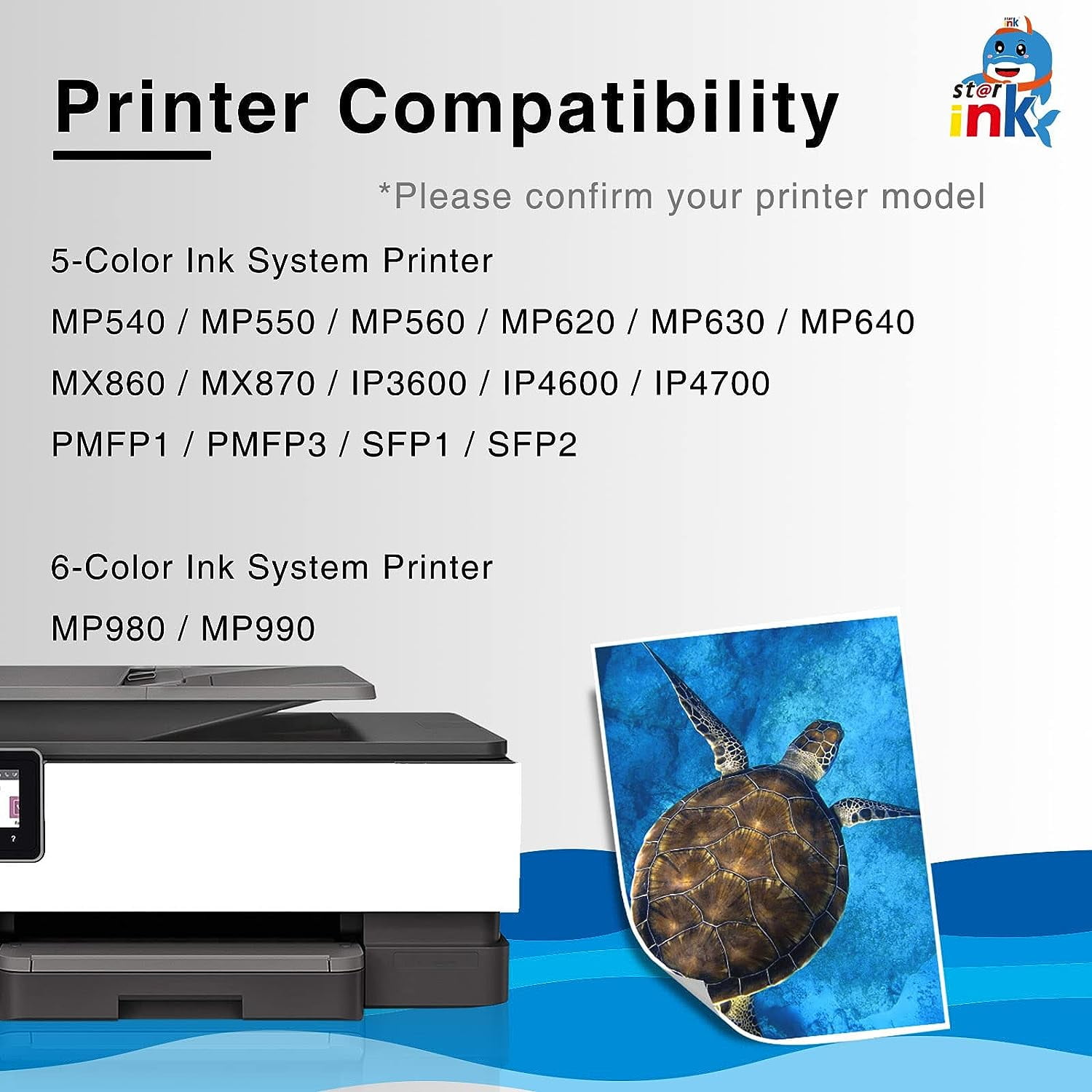 PGI-220 CLI-221 Ink Cartridges Compatible for Canon 220 221 Ink for Pixma MX870 MX860 MP560  Printer (20 Pack)