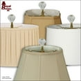 thumbnail image 4 of Royal Designs, Inc. Designer K9 Crystal Cut Clear Lamp Finial for Lamp Shade, CCF-2008-PB-2, Polished Brass, Pack of 2, 4 of 5