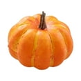 thumbnail image 1 of Calabaza artificial, calabaza de espuma falsa de otoño mini modelo de calabaza de simulación decoración creativa de mesa para el hogar para 65x9cm naranja claro, 1 of 8