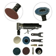 Air Angle Die Grinder 90 Degree Pneumatic Grinding Polisher Set Rotation Tool