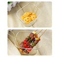 thumbnail image 4 of Square Frying Serving Deep Fry Basket French Fries Mesh Wire Net Strainer Kitchen Restaurant Cooking Tool, 4 of 7