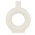 thumbnail image 2 of Circle Vase, Ceramic Modern Vase Decorative  For Desktop For Living Room, 2 of 8