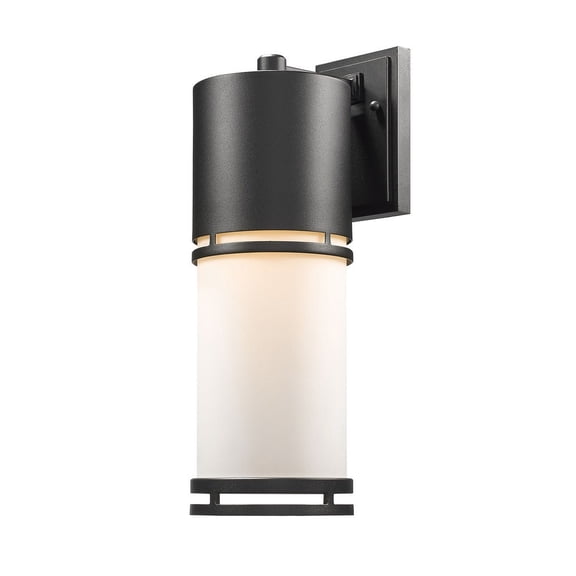 Zlite 560B-BK-LED 8.25 x 5.88 x 17.63 in. Luminata Black Outdoor Wall