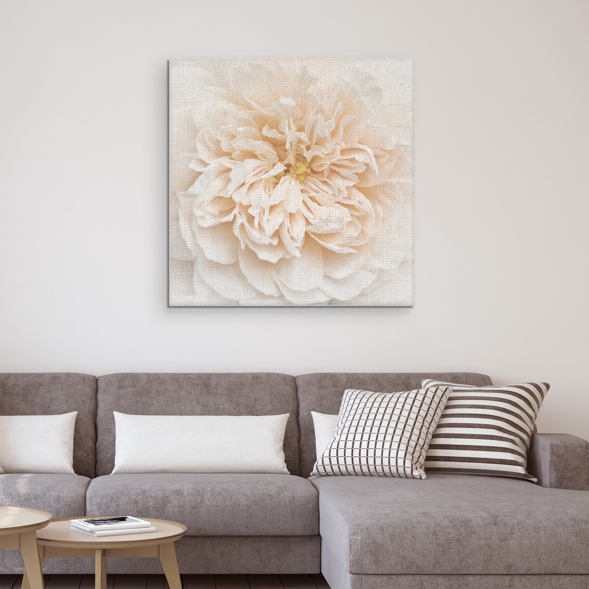 Masterpiece Art Gallery Cupcake Rose by Rebecca Swanson Canvas Art Print 30" x 30"