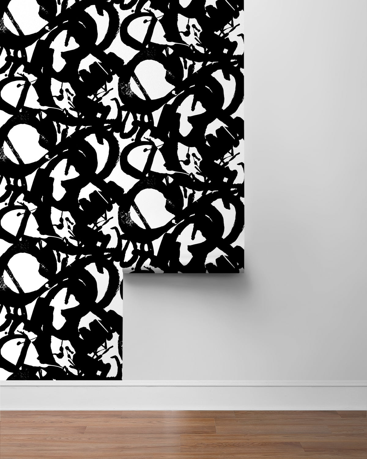 NextWall  Inkblot Peel and Stick Wallpaper - 20.5 in. W x 18 ft. L