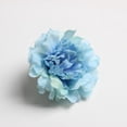 thumbnail image 4 of 20 cabezas de rosas artificiales de seda, rosas de tela, cabezas de flores decorativas azul, 4 of 9