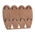 thumbnail image 3 of Soporte de madera para pulseras, expositor de joyas, soporte para pulseras, organizador de joyas para Ocho ranuras, 3 of 9