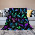 thumbnail image 2 of Yibo Funny Cat Blanket Cat Gifts for Girls Women Sleeping Cat for Kids Adults Soft Warm Cozy Fleece Blanket for Couch Sofa ​Bed, 2 of 8