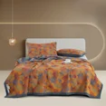 thumbnail image 3 of Manta de gasa de algodón 100 % hilo teñido ropa de cama Jacquard cama punto a cuadros colcha hogar mantas cubrecama colcha para la cama, 3 of 5